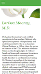 Mobile Screenshot of larissamooneymd.com